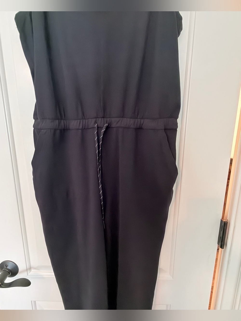 Zella Black Live In Jogger Jumpsuit - size medium - Picture 3 of 4